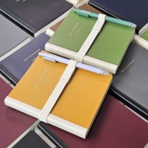 간지스 2026 통가죽st 스퀘어 양장다이어리