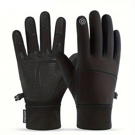 1438 남녀공용 터치스크린 야외 방한 장갑 #2