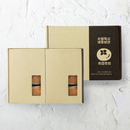 더 기다림 프리미엄 청도 반건시 초당 실속2호 선물세트 50g~60g 12입 720g이내 (면세) #2