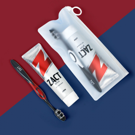 커피 흡연의 흔적을 ZACT 작트 치약 150g+미세모와 특수모 프리미엄  ZACT 작트 칫솔 #2