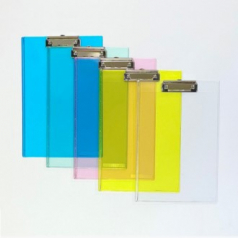 A4 투명 아크릴 컬러 결재판 문서용 클립보드 파일보드