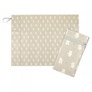 베이직베어 휴대용 방수 피크닉매트 / 돗자리 접이식 소풍 여행 공원