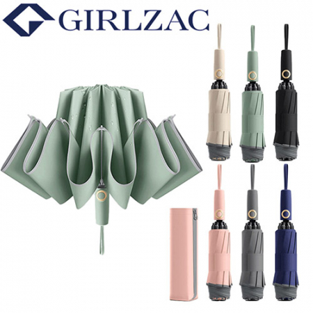 걸작 거꾸로 파우치 10살대 야광안전 3단완전자동우산(컬러인쇄가능) #2