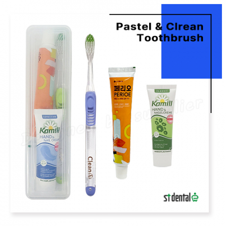카밀핸드크림 M케이스 파스텔클린미세모 페리오 칫솔치약세트 #3