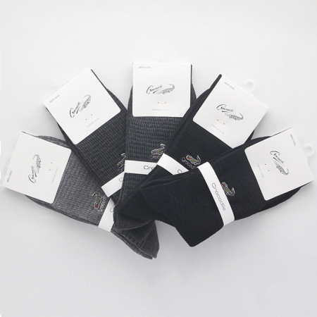 크로커다일 남자 장목 정장 양말 #3