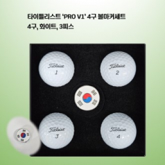 타이틀리스트 PRO V1 5구세트 로고