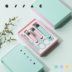 큐싹 이지 슬라이드 손톱깎이 멀티컬러 6종