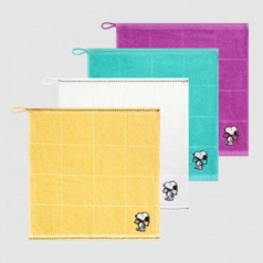 송월 스누피 왕리본36 55g 고리손수건