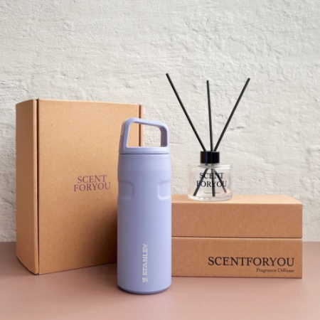 FINE 센트포유 디퓨저 120ml 1구 +스탠리 에어로라이트 캡앤캐리 473ml 세트SS21 #4