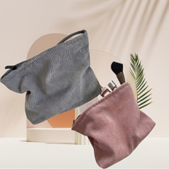 1498 간단한 코듀로이 수납 가방