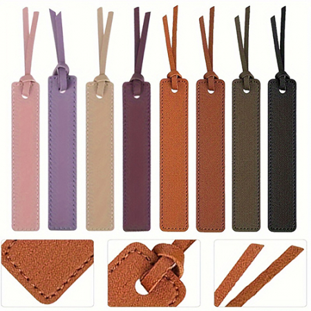 1494 PU 가죽 북마크 10개 #2