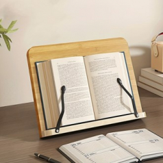 1489 각도 조절 원목 북 스탠드