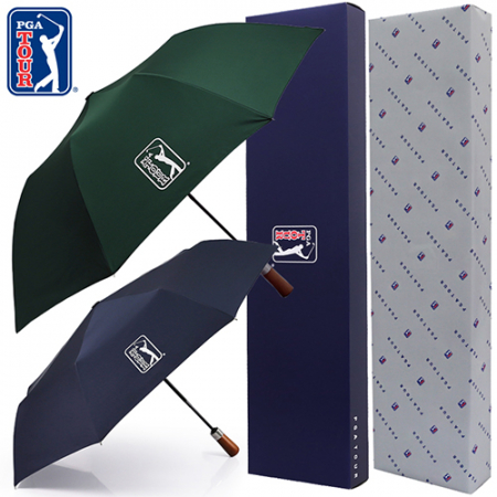 PGA 2단자동+3단완전자동 빈티지우드 세트 #2