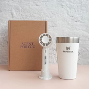 센트포유 스탠리 스태킹비어파인트+미니핸디선풍기세트 SS33