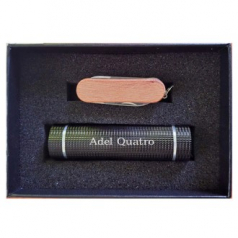 C.O.B 후레쉬 + 우드맥가이버칼