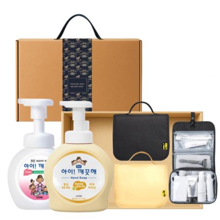 핸드워시 멀티 워시백 고급띠지 손잡이 기프트박스 선물세트 #2