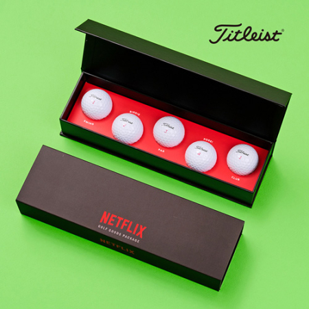 타이틀리스트 PRO V1X 5구+자석싸바리 굿즈세트 #2