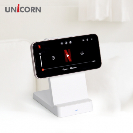 유니콘 휴대용 접이식 맥세이프 15W PD3.0 QC3.0 스탠드거치대 ZQ-M15W #4