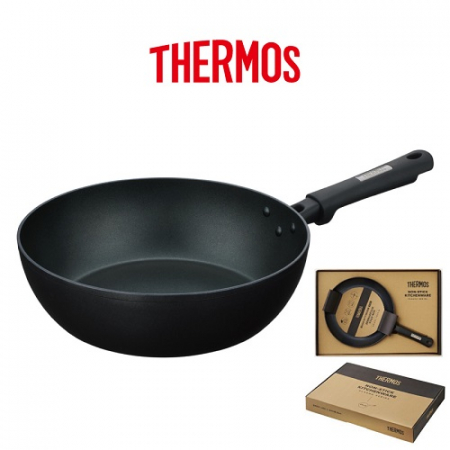 써모스 플라즈마Z 논스틱 프라이팬 28cm Deep KFC-028DK #2