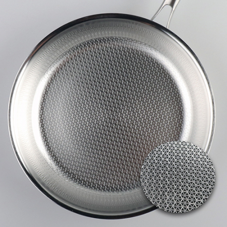 아이젠베르그 쿠헨바움 통삼중 무연마 스텐 후라이팬 24cm #3