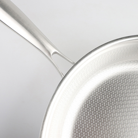 아이젠베르그 쿠헨바움 통삼중 무연마 스텐 후라이팬 28cm #4