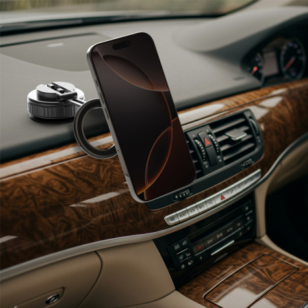 DOXX 마그네틱 흡착식 거치대 360도 회전 진공 흡착식 접이식 맥세이프 호환 #4