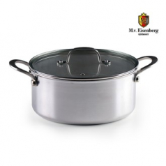 아이젠베르그 쿠헨바움 통삼중 무연마 스텐 냄비 양수 24m