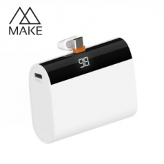 Make 메이크  LCD 20W 고속 도킹 보조배터리 10000mAh