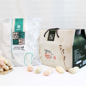 궁중한과F (500g) 유과 선물세트 한과 명절 설 추석