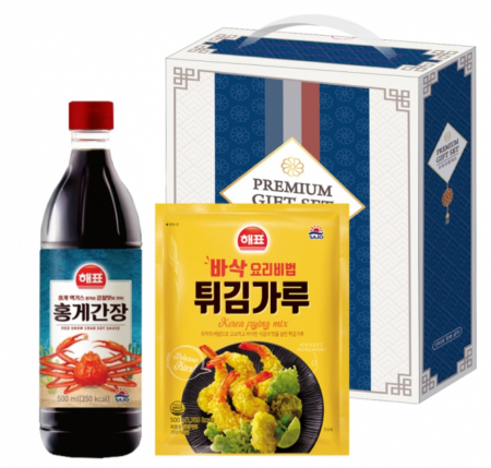 해표 실속(감칠맛 홍게 간장+튀김가루)추석 명절 선물세트 #3