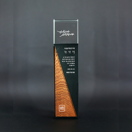 단체 감사 송공 재직 기념 맞춤 제작패 ART449 #2