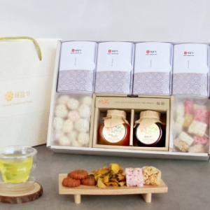 궁중한과 13호 한과 선물세트 유과 명절 설 추석 한라봉차 오미자