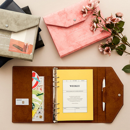 직장인 플래너 A5 6공 만년형 다이어리 펜 세트 #2