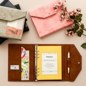 직장인 플래너 A5 6공 만년형 다이어리 펜 세트