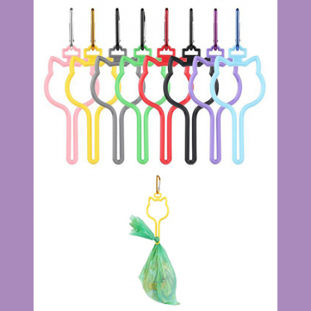 애견 배변봉투걸이 색상랜덤 카라비나포함 봉지걸이 배변봉투 홀더 #2