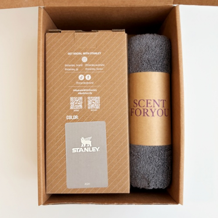 센트포유 스탠리 클래식 플립 스트로2.0텀블러591ml+송월타올세트 SS23 #3