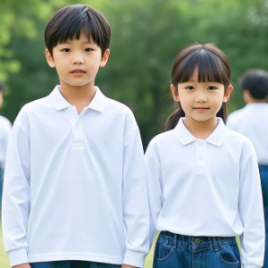 매직 아동 30수 T/C 카라 긴팔 티셔츠 주니어 어린이 폴로 긴팔티