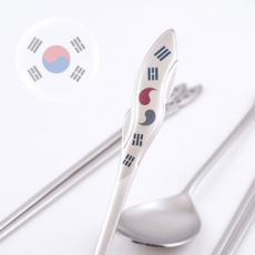 H.jin현진 태극 칼라샤틴 수저세트(A스타)