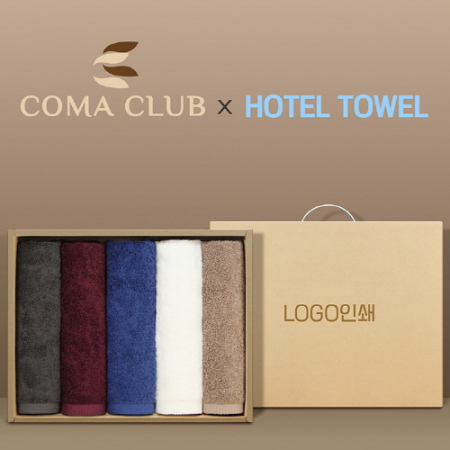 코마40수200호텔타월 5프리미엄 5P 세트 #2