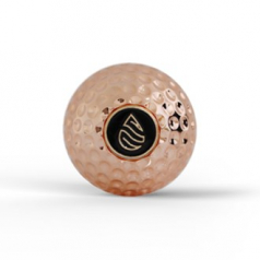 크롬 골프공 엠블럼 방향제 골드