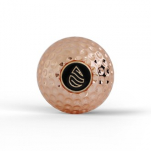 크롬 골프공 엠블럼 방향제 골드