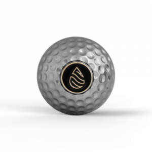 크롬 골프공 엠블럼 방향제 그레이