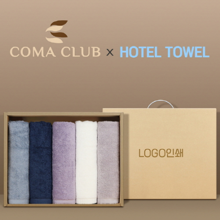 코마40수180호텔타월 프리미엄 5P 세트 #2