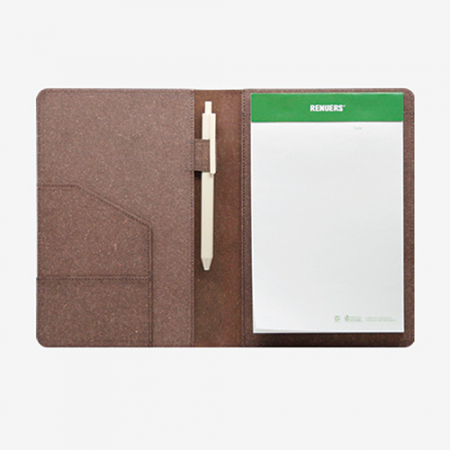 리사이클 레더 A5 메모패드L 메모지 볼펜 세트 #2