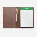 작은이미지: 리사이클 레더 A5 메모패드L 메모지 볼펜 세트 #2
