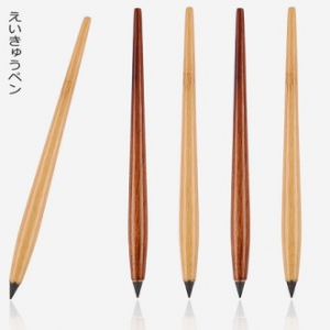 대나무  원목 무한 연필