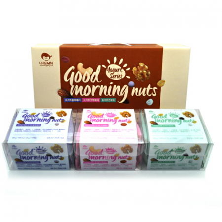 하루 견과 굿모닝 NUT 요거트 3종 선물세트 ( 20g * 30 ) 박스손잡이 #2