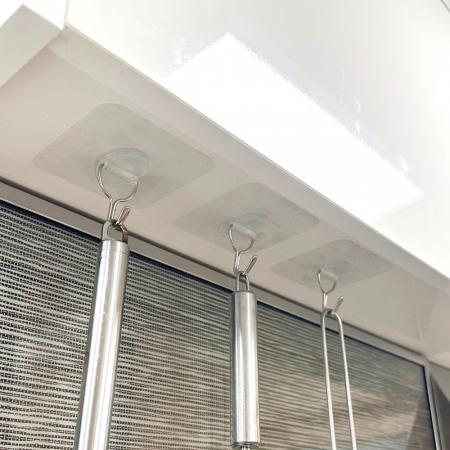 올지 SSEN 쎈 후크 10p 무타공 투명 접착식 벽 걸이 15kg 가방 모자 행주 옷 욕실 주방 못없이액자걸이 #6