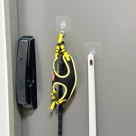 올지 SSEN 쎈 후크 10p 무타공 투명 접착식 벽 걸이 15kg 가방 모자 행주 옷 욕실 주방 못없이액자걸이 #8