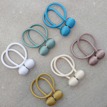 볼 장식 자석 커텐끈 커튼 타이백2P 1세트 #4